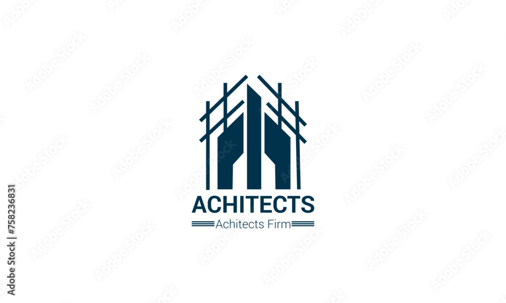 Dynamic logo reflecting the dynamic nature of architectural expression, with fluid lines and innovative compositions.