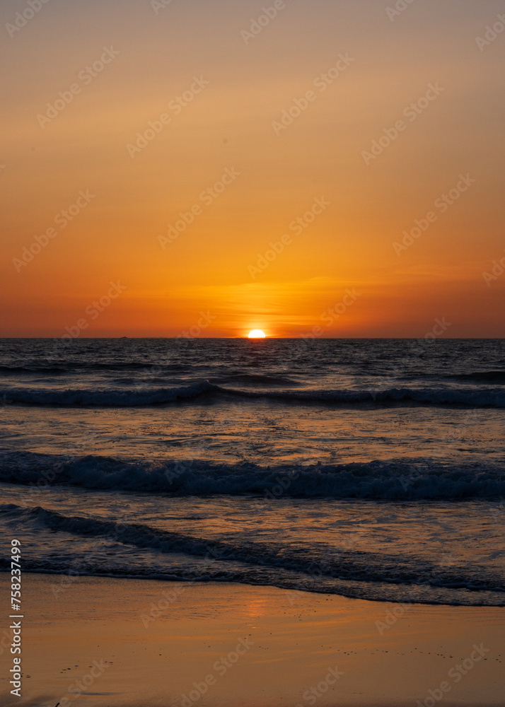 Sunset at the beach