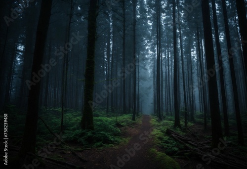 fog in the forest © Fahad