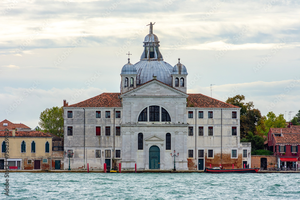 Le Zitelle church on Giudecca island in Venice, Italy