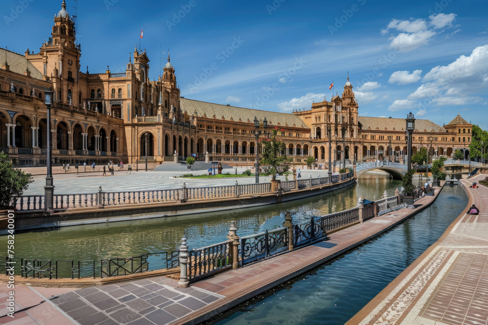 Magnificent landmark in Spain