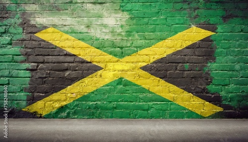 jamaica flag Graffiti