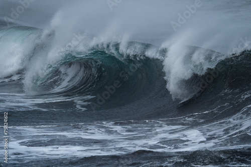 big wave in gran canaria. Canary islands. Spain