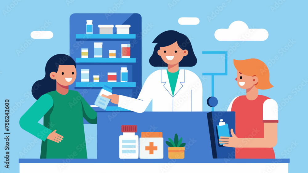 Pharmacist doctors vector illustration Pharmacist doctors vector illustration
