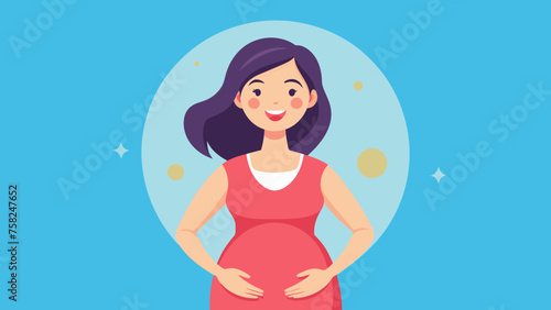 Pregnancy vector illustration