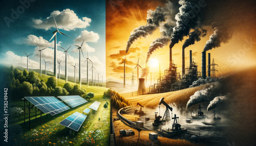 Energy Transition: From Fossil Fuels to Renewable Sources