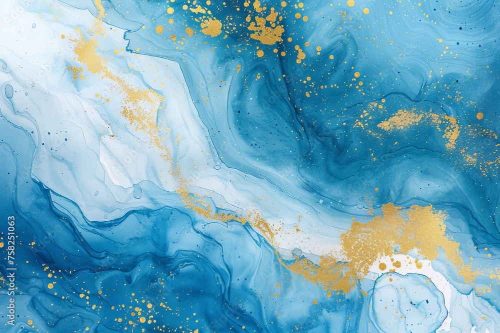Blue background marble abstract texture pattern gold watercolor gray white dark paint green luxury Background Blue background marble abstract texture pattern gold watercolor gray white dark paint green luxury Background