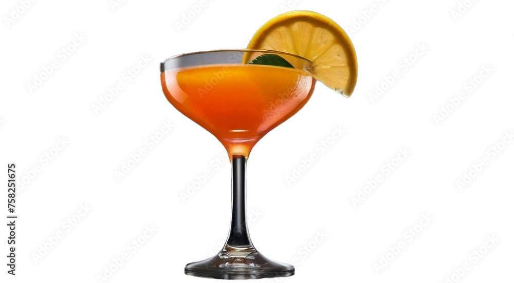 Orange cocktail with lemon Orange cocktail with lemon