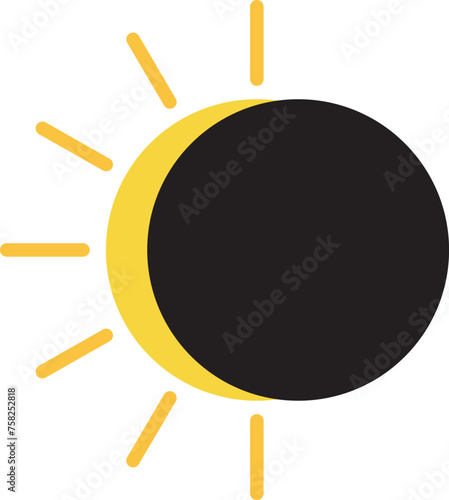 Solar eclipses occur when the Sun, the Moon, and Earth line up, either fully or partially.