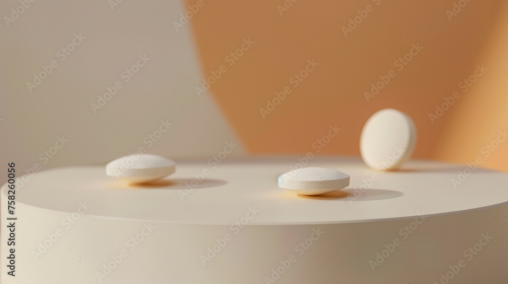 a few pills on the table a few pills on the table