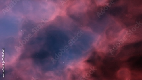 Deep space nebula with stars. Bright and vibrant Multicolor Starfield Infinite space outer space background with nebulas and stars. Star clusters, nebula outer space background 3d render  © ANDREI