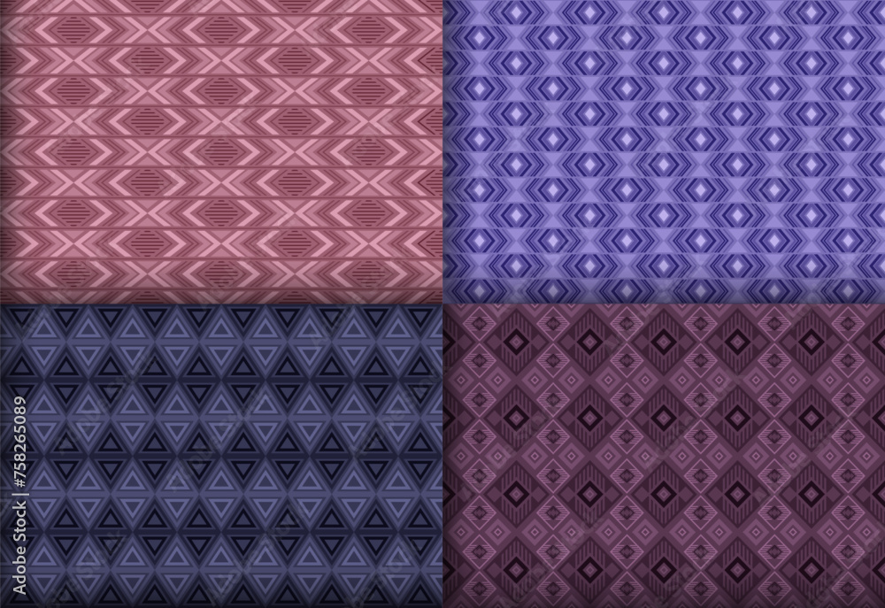 Mesmerical geometric chevron seamless tracery bundle. Turkish motif ethnic patterns. Chevron ikat geometric vector seamless backdrop set. Monochrome background templates. Mesmerical geometric chevron seamless tracery bundle. Turkish motif ethnic patterns. Chevron ikat geometric vector seamless backdrop set. Monochrome background templates.