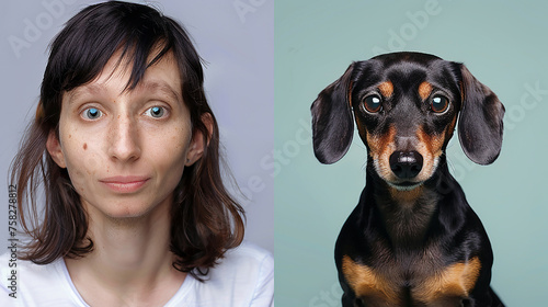 divertida série de fotografias revela a incrível semelhança entre algumas pessoas e seus cachorros photo