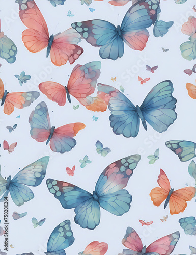 Butterfly Watercolor Style © Reality