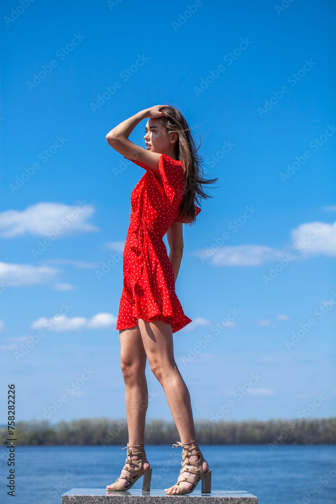 Portrait of a young beautiful girl Portrait of a young beautiful girl