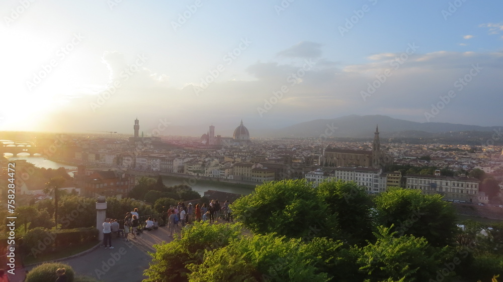 Vista aérea de Florencia