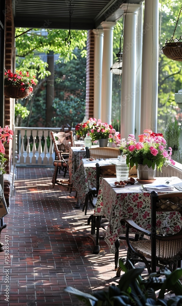 Obraz premium Summer cafe.