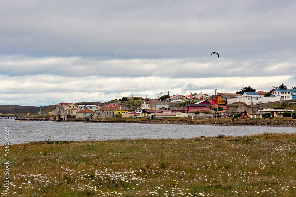 Porvenir town, capital of both the synonymous commune and the Chilean Province of Tierra del Fuego of Magallanes y la Antártica Chilena Region, Chile Porvenir town, capital of both the synonymous commune and the Chilean Province of Tierra del Fuego of Magallanes y la Antártica Chilena Region, Chile