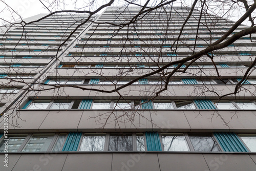 Modern buildings and contem...