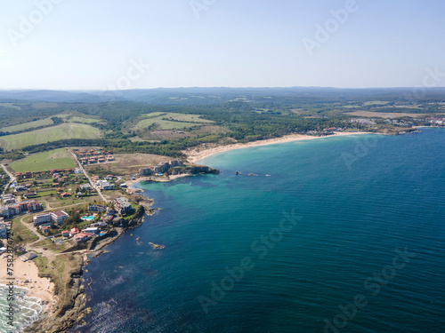 Black sea coast near village of Lozenets, Bulgaria