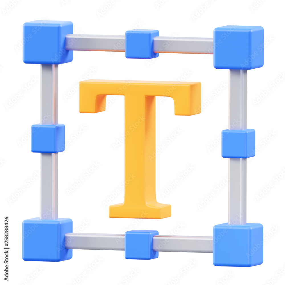 text tool 3d illustration text tool 3d illustration