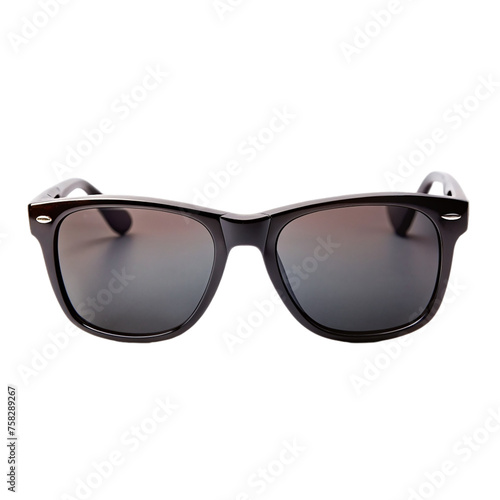 Sunglasses isolated on transparent background. Realistic sunglasses.