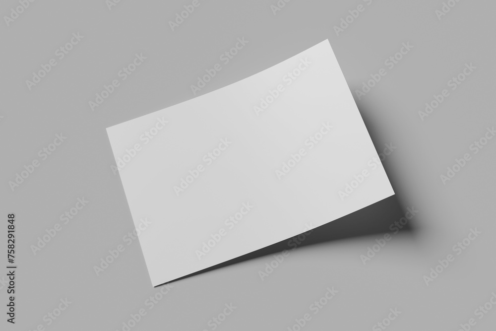 Perfect landscape mockup certificate Perfect landscape mockup certificate