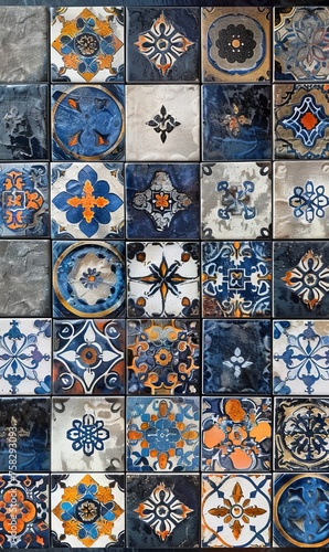 Glazed ceramic tiles. © Yahor Shylau 
