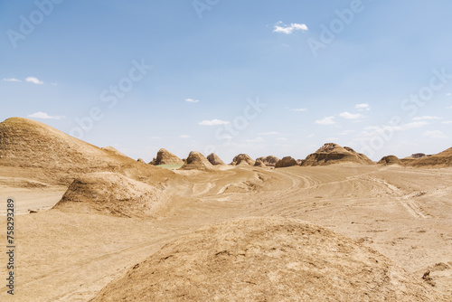 Fototapeta Naklejka Na Ścianę i Meble -  Qinghai Haixi Dachaidan original wind erosion landform