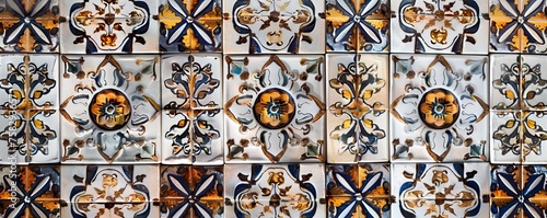 Glazed ceramic tiles. © Yahor Shylau 