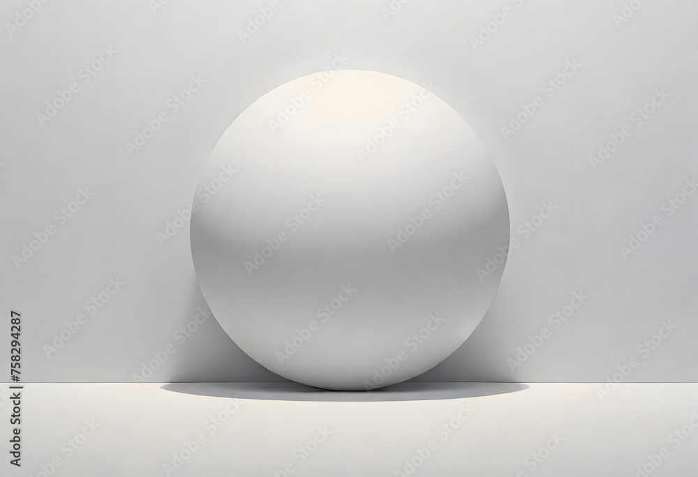 Minimalist Monochrome Sphere in an Abstract Design, Showcasing the Beauty of Simplicity and Elegance, Generative AI Minimalist Monochrome Sphere in an Abstract Design, Showcasing the Beauty of Simplicity and Elegance, Generative AI