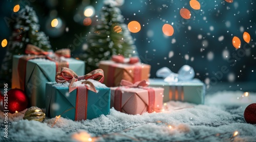 Christmas Tree With Presents