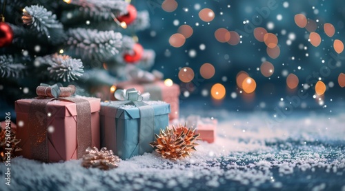 Christmas Tree With Presents