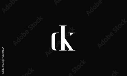 DK, KD, D, K, Abstract Letters Logo monogram