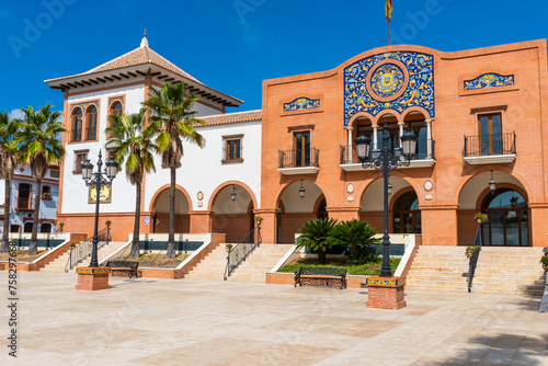 Fotografie Palos de la Frontera, Christopher Columbus spanish port town, Spain