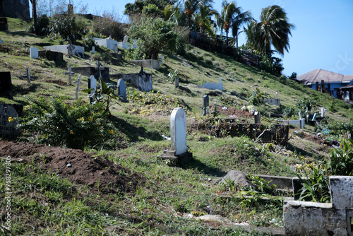 Friedhof - St. Vincent (Karibik-Insel)