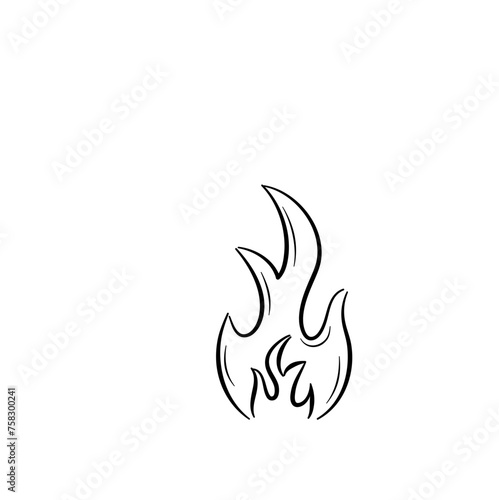 Hand Drawn Fire