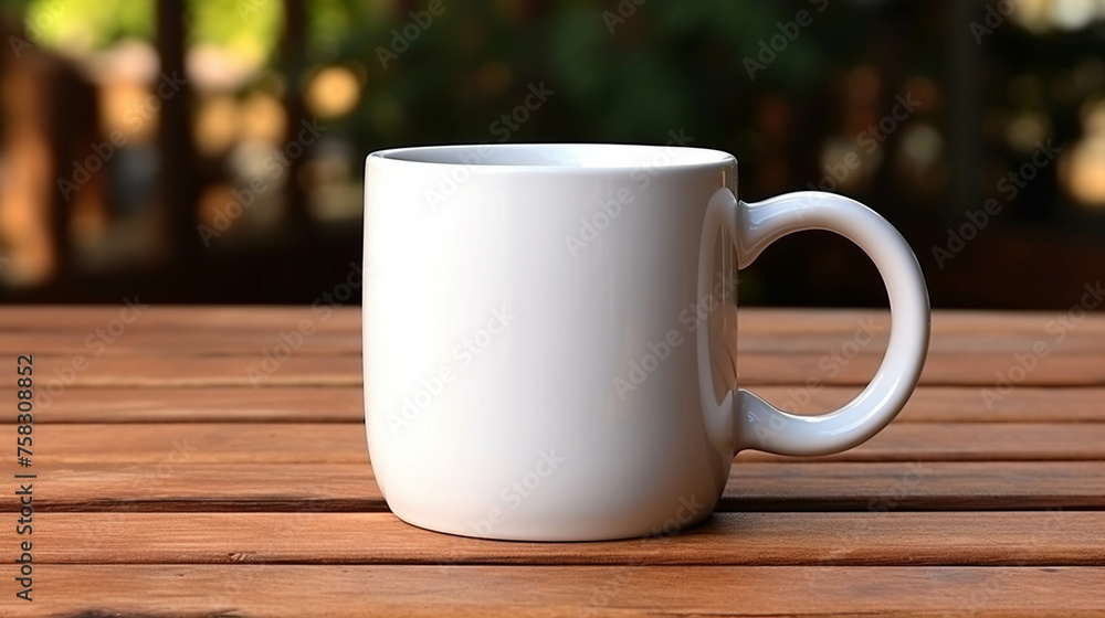 cup of coffee on wooden table  high definition(hd) photographic creative image