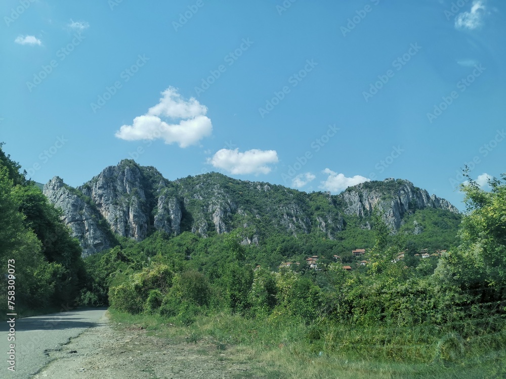 Fototapeta premium landscape with sky