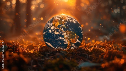 Preservation and fragility of the Earth. Concept of global warning and climate change.