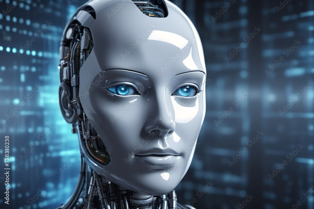 Artifical human-like robot humanoid robot Artifical human-like robot humanoid robot
