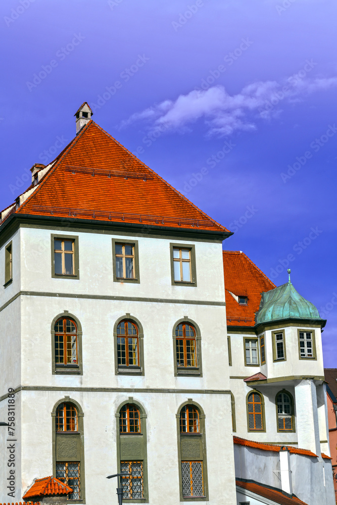 Die Altstadt von Füssen (Bayern)