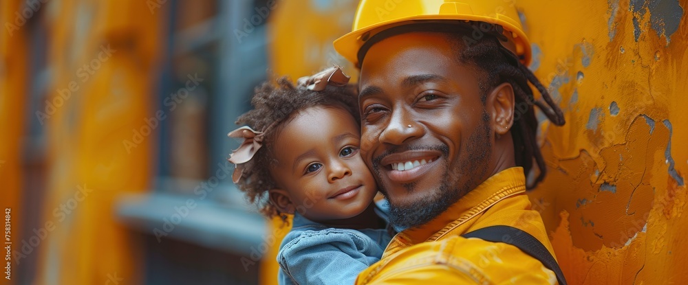 Cheerful African American Father And Son, Background Images , Hd Wallpapers