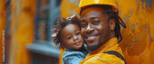 Cheerful African American Father And Son, Background Images , Hd Wallpapers