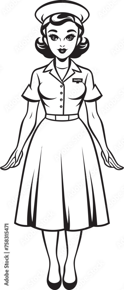 Healing Hands: Nurse Symbol Vector Black Logo Icon Design Caring Touch: Nurse Hat Vector Black Logo Icon Design Healing Hands: Nurse Symbol Vector Black Logo Icon Design Caring Touch: Nurse Hat Vector Black Logo Icon Design