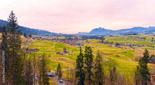 Obermaiselstein im schwäbischen Landkreis Oberallgäu (Bayern) photo