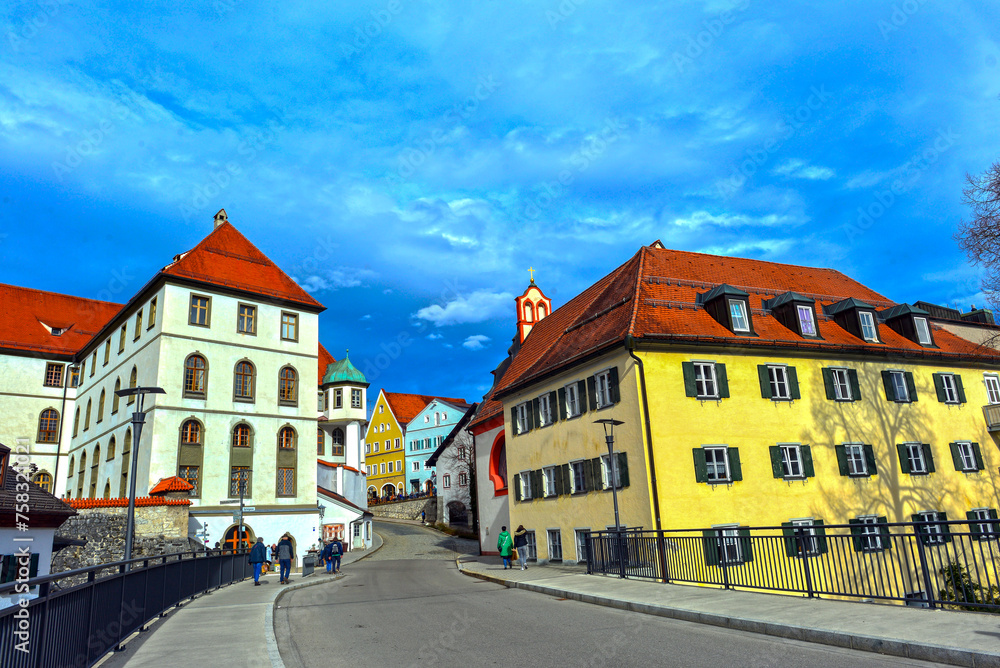 Die Altstadt von Füssen (Bayern) Die Altstadt von Füssen (Bayern)