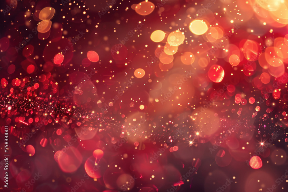 Blurry red and gold background, suitable for design projects Blurry red and gold background, suitable for design projects