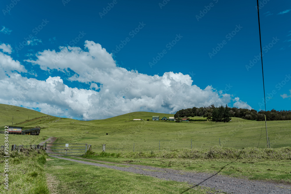 Hawaii's most beautiful country roads. Mauna Kea. Saddle Road / Waiki'i Ranch., Hawaii island