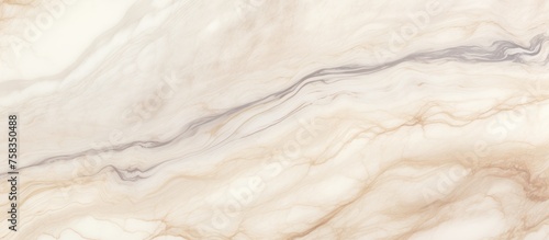 A closeup of a beige marble tile with a luxurious marble texture, perfect for flooring or bedrock. The pattern resembles hardwood with a touch of fur and wool linens